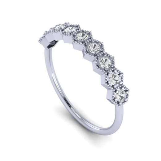 Silver Zirconia Ring For Ladies – 925 Silver or 22K Gold