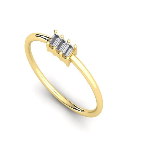 Silver Wedding Ring For Ladies – 925 Silver or 22K Gold