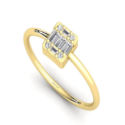 Silver Wedding Ring For Ladies – 925 Silver or 22K Gold