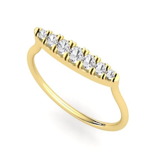 Silver Wedding Ring For Ladies – 925 Silver or 22K Gold