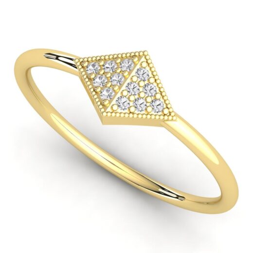 Silver Wedding Ring For Ladies – 925 Silver or 22K Gold