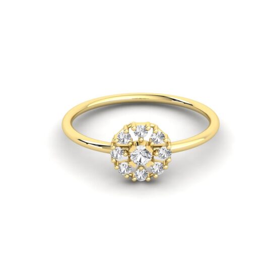 Silver Zirconia Ring For Ladies – 925 Silver or 22K Gold
