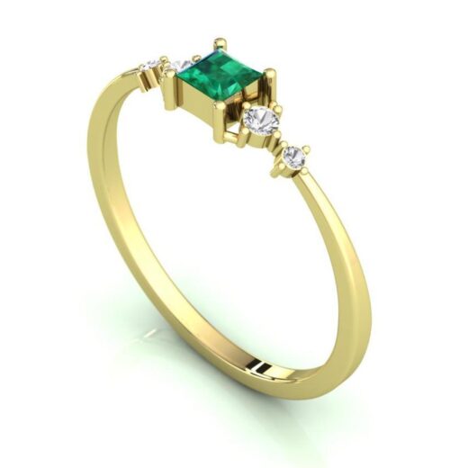 Silver Zirconia Ring For Ladies – 925 Silver or 22K Gold