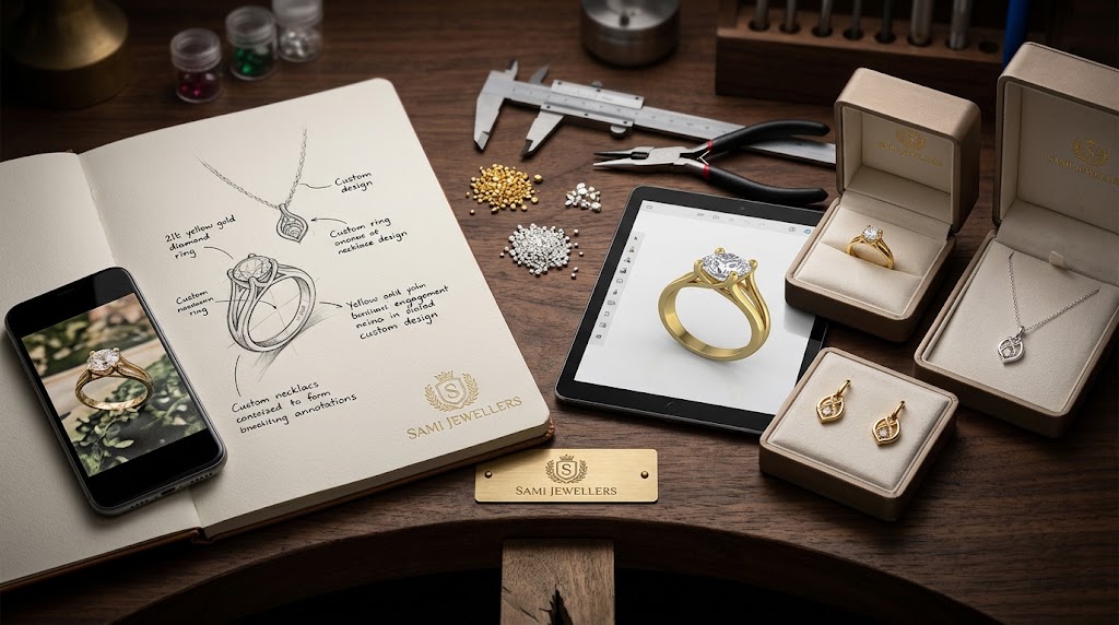 Turning Your Vision Into Reality: How to Order Custom Jewellery at Sami Jewellers